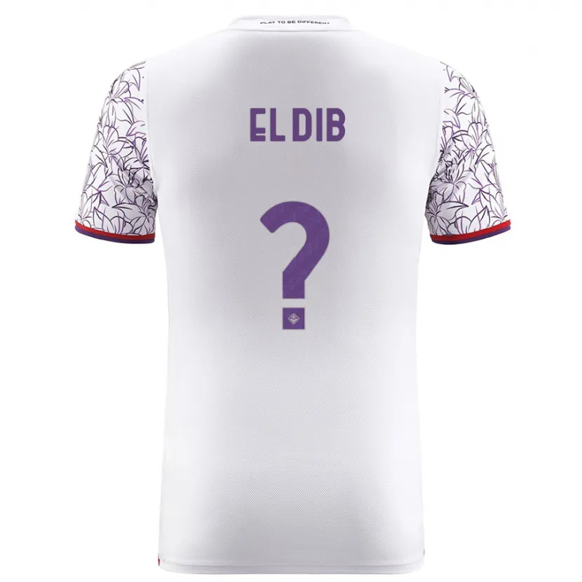 Danxen Niño Camiseta Karim El Dib #0 Blanco 2ª Equipación 2023/24 La Camisa