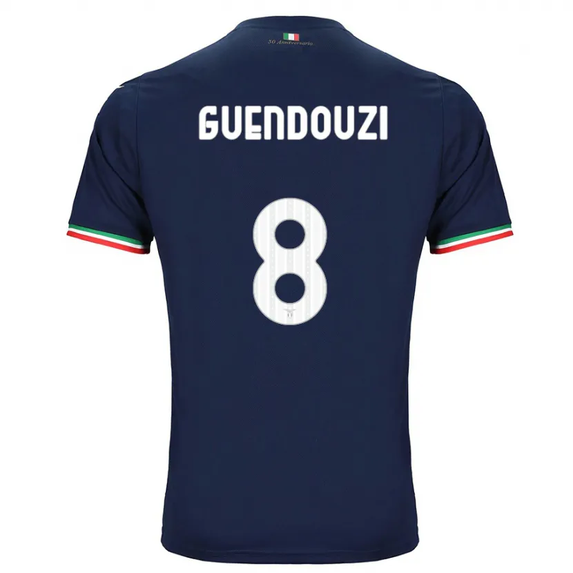 Danxen Niño Camiseta Mattéo Guendouzi #8 Armada 2ª Equipación 2023/24 La Camisa