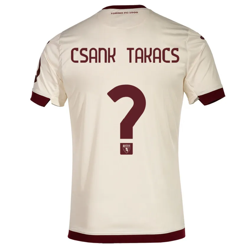 Danxen Niño Camiseta Kristóf Csánk-Takács #0 Champán 2ª Equipación 2023/24 La Camisa