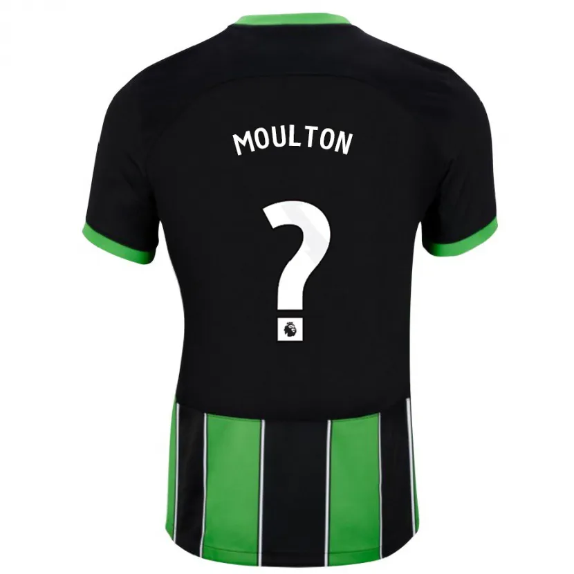 Danxen Niño Camiseta Remeiro Moulton #0 Verde Negro 2ª Equipación 2023/24 La Camisa