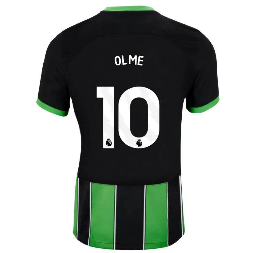 Danxen Niño Camiseta Julia Margareta Zigiotti Olme #10 Verde Negro 2ª Equipación 2023/24 La Camisa