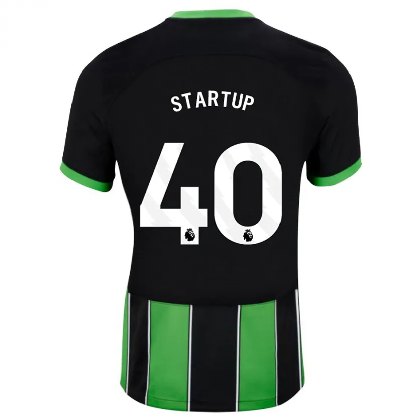 Danxen Niño Camiseta Katie Startup #40 Verde Negro 2ª Equipación 2023/24 La Camisa