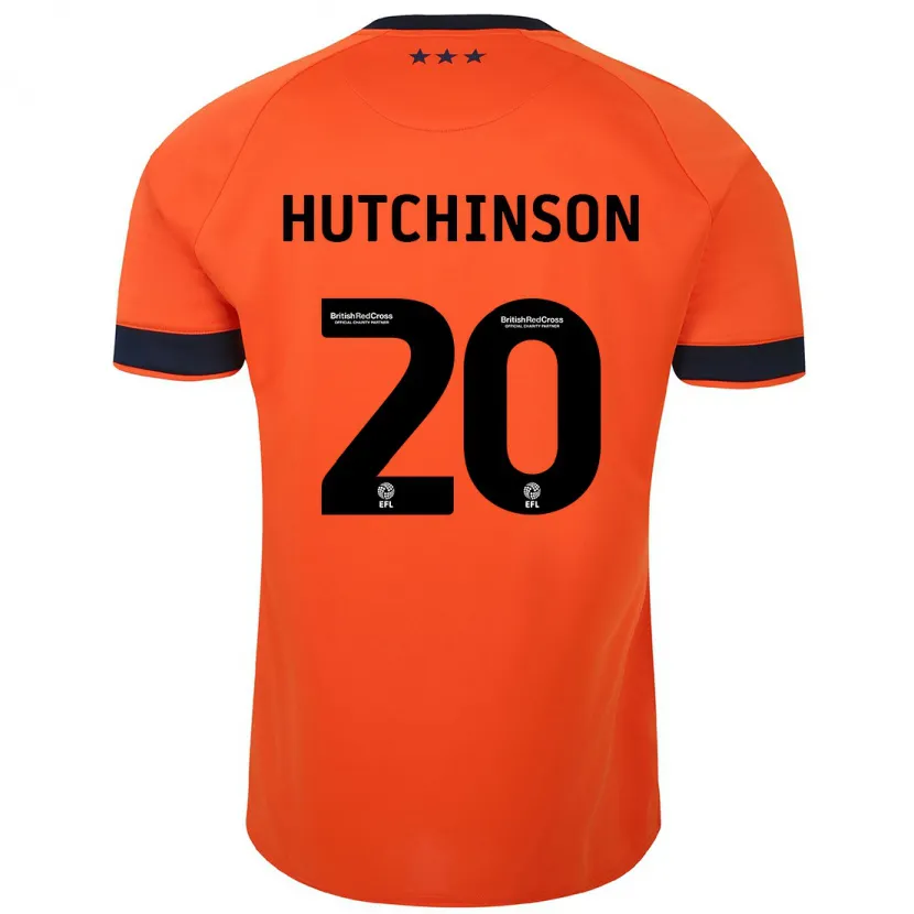 Danxen Niño Camiseta Omari Hutchinson #20 Naranja 2ª Equipación 2023/24 La Camisa