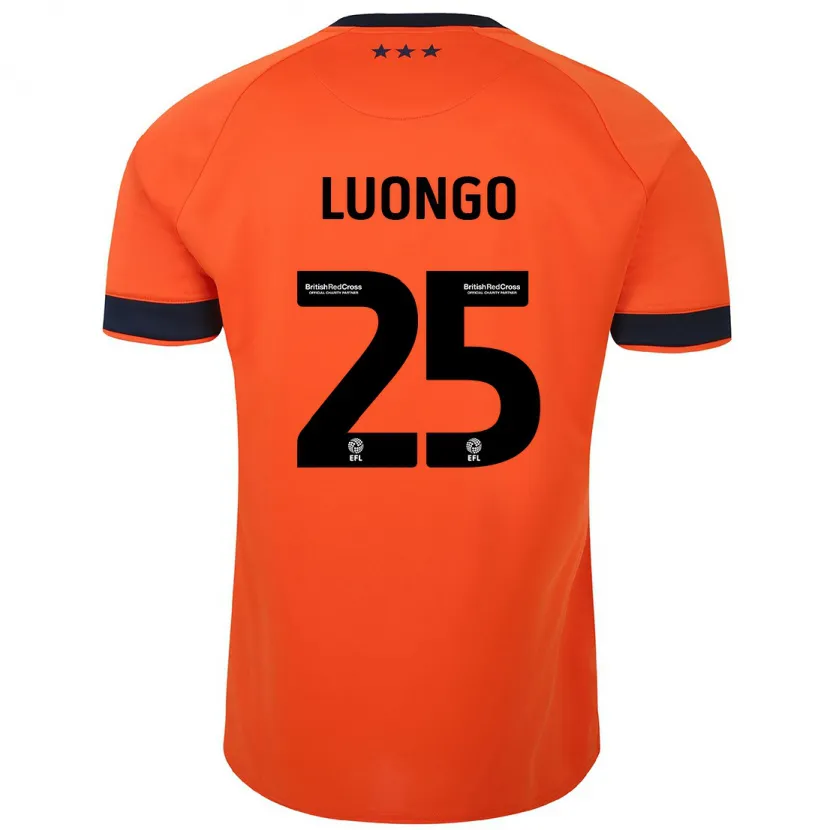 Danxen Niño Camiseta Massimo Luongo #25 Naranja 2ª Equipación 2023/24 La Camisa