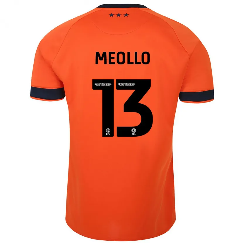 Danxen Niño Camiseta Nina Meollo #13 Naranja 2ª Equipación 2023/24 La Camisa