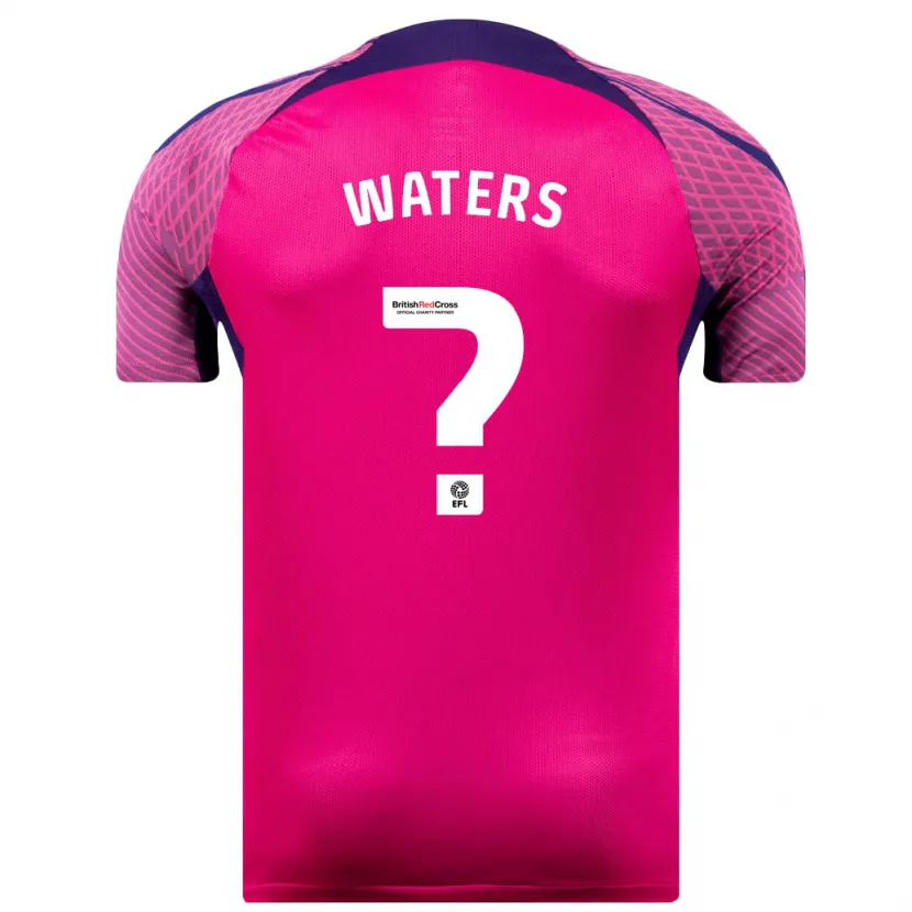 Danxen Niño Camiseta Jake Waters #0 Morado 2ª Equipación 2023/24 La Camisa