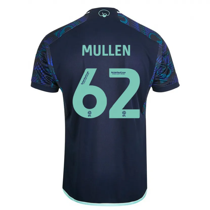 Danxen Niño Camiseta Jeremiah Chilokoa-Mullen #62 Azul 2ª Equipación 2023/24 La Camisa