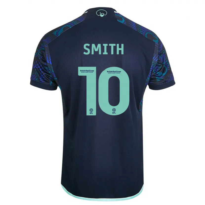 Danxen Niño Camiseta Kathryn Smith #10 Azul 2ª Equipación 2023/24 La Camisa