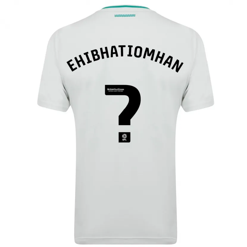 Danxen Niño Camiseta Princewill Ehibhatiomhan #0 Blanco 2ª Equipación 2023/24 La Camisa