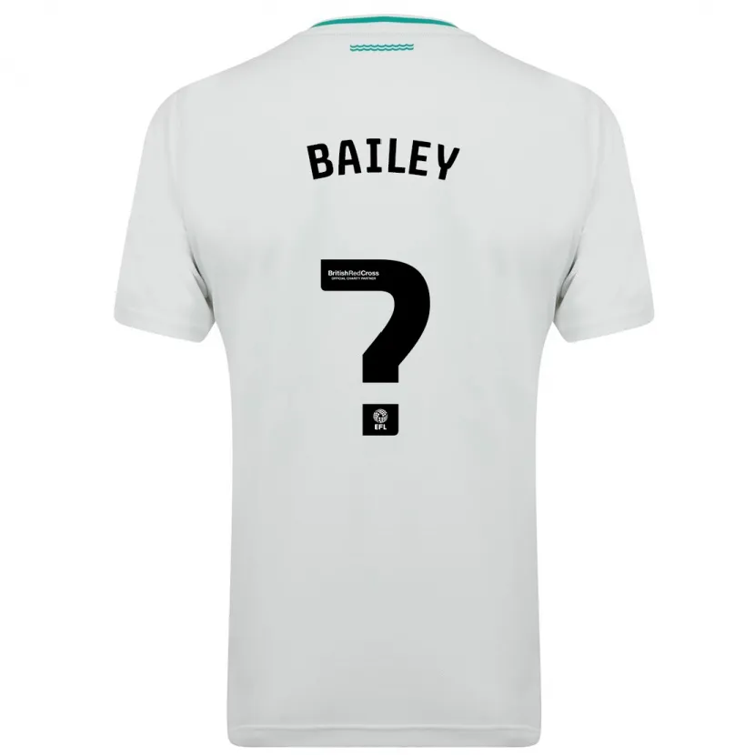 Danxen Niño Camiseta Isaac Bailey #0 Blanco 2ª Equipación 2023/24 La Camisa