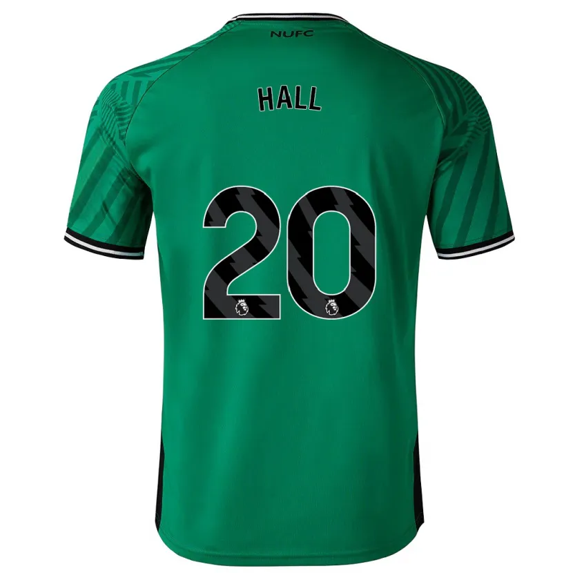 Danxen Niño Camiseta Lewis Hall #20 Verde 2ª Equipación 2023/24 La Camisa