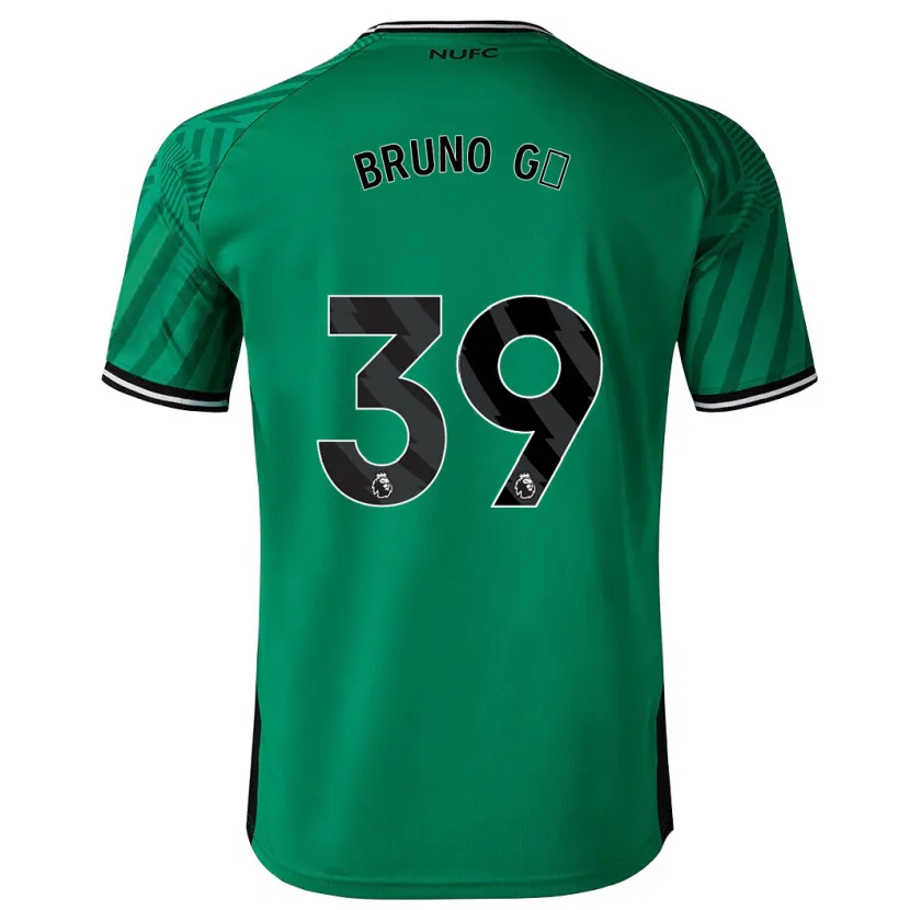 Danxen Niño Camiseta Bruno Guimarães #39 Verde 2ª Equipación 2023/24 La Camisa