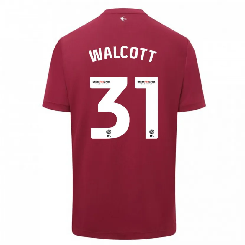 Danxen Niño Camiseta Malachi Fagan-Walcott #31 Rojo 2ª Equipación 2023/24 La Camisa