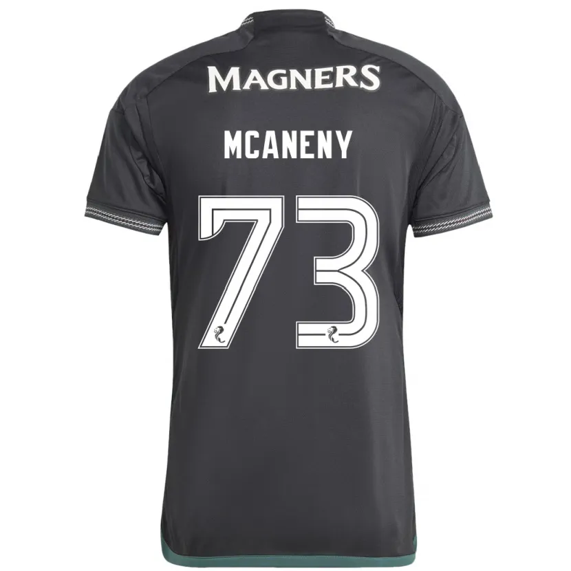 Danxen Niño Camiseta Maria Mcaneny #73 Negro 2ª Equipación 2023/24 La Camisa