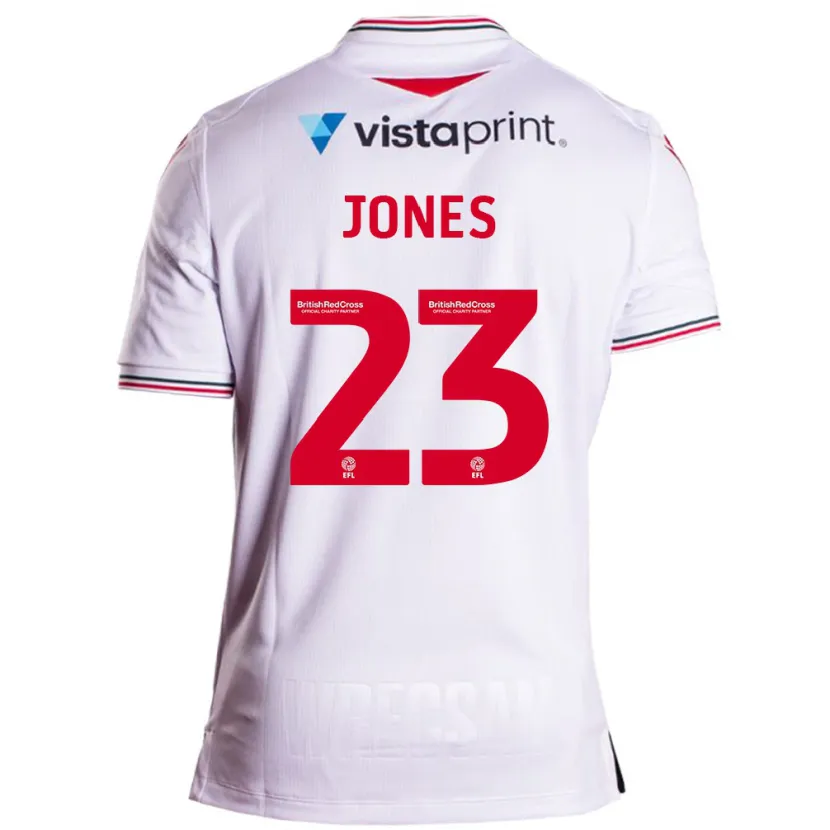 Danxen Niño Camiseta Ruby Jones #23 Blanco 2ª Equipación 2023/24 La Camisa