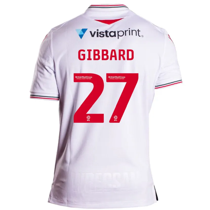 Danxen Niño Camiseta Mari Gibbard #27 Blanco 2ª Equipación 2023/24 La Camisa