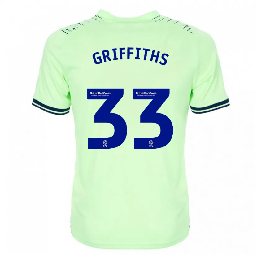 Danxen Niño Camiseta Josh Griffiths #33 Armada 2ª Equipación 2023/24 La Camisa