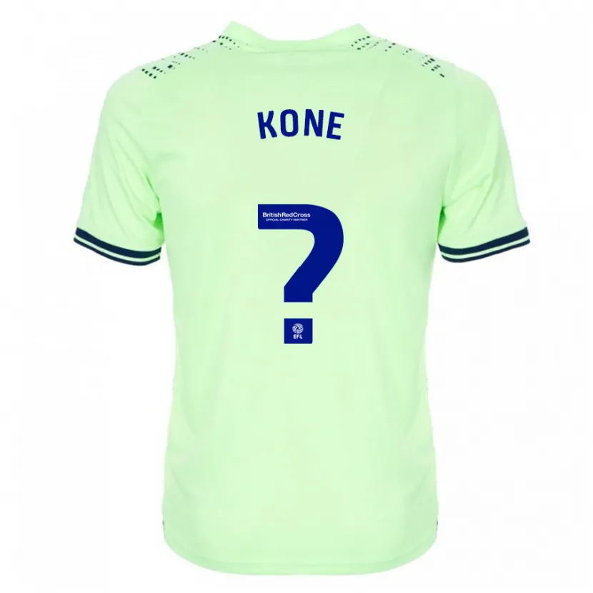 Danxen Niño Camiseta Cheick Kone #0 Armada 2ª Equipación 2023/24 La Camisa