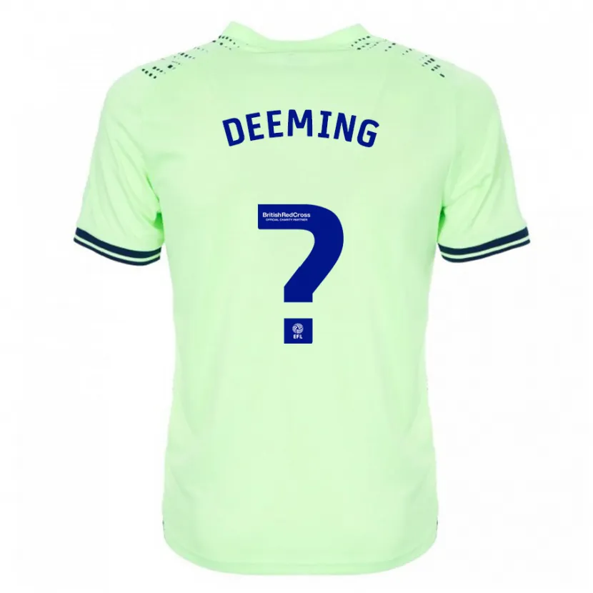 Danxen Niño Camiseta Cole Deeming #0 Armada 2ª Equipación 2023/24 La Camisa