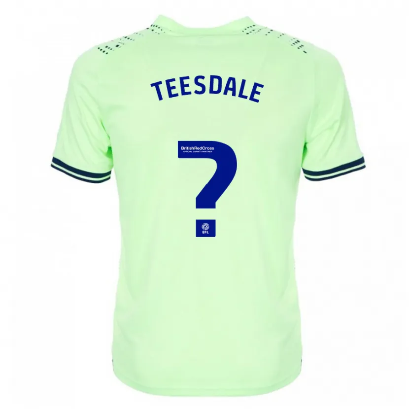 Danxen Niño Camiseta Finn Teesdale #0 Armada 2ª Equipación 2023/24 La Camisa