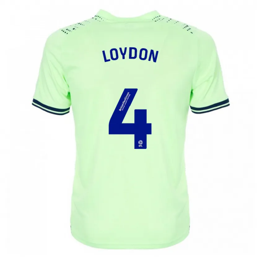 Danxen Niño Camiseta Abi Loydon #4 Armada 2ª Equipación 2023/24 La Camisa