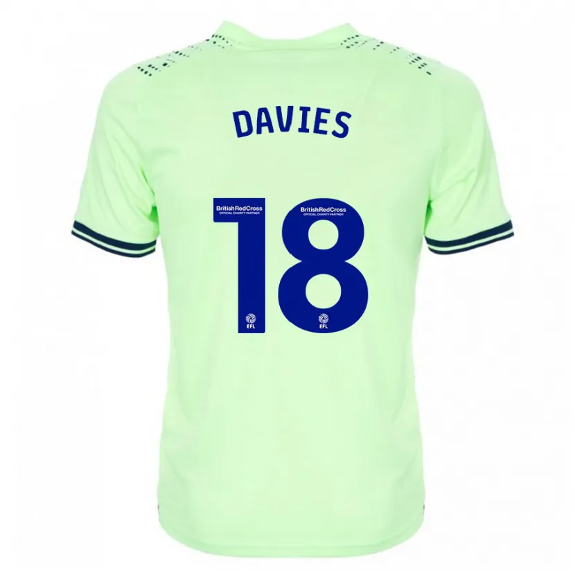 Danxen Niño Camiseta Jessica Davies #18 Armada 2ª Equipación 2023/24 La Camisa