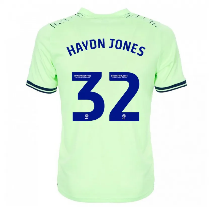 Danxen Niño Camiseta Mackenzie Haydn-Jones #32 Armada 2ª Equipación 2023/24 La Camisa