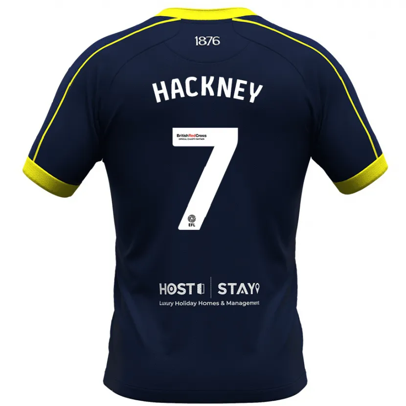 Danxen Niño Camiseta Hayden Hackney #7 Armada 2ª Equipación 2023/24 La Camisa