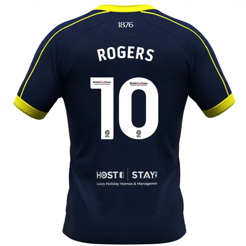 Danxen Niño Camiseta Morgan Rogers #10 Armada 2ª Equipación 2023/24 La Camisa