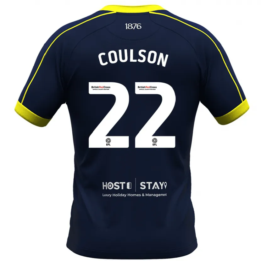 Danxen Niño Camiseta Hayden Coulson #22 Armada 2ª Equipación 2023/24 La Camisa