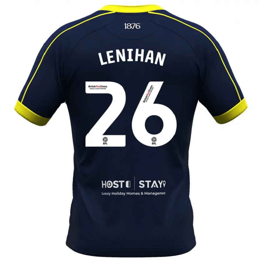 Danxen Niño Camiseta Darragh Lenihan #26 Armada 2ª Equipación 2023/24 La Camisa