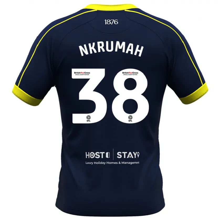 Danxen Niño Camiseta Daniel Nkrumah #38 Armada 2ª Equipación 2023/24 La Camisa