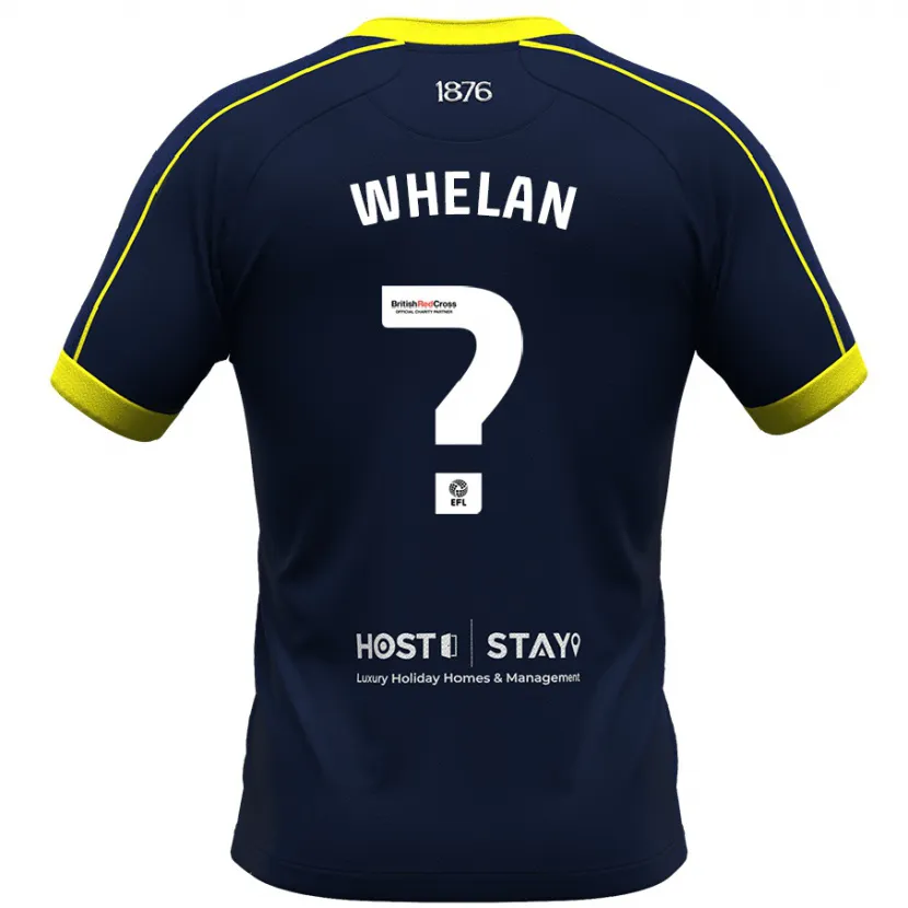 Danxen Niño Camiseta Frankie Whelan #0 Armada 2ª Equipación 2023/24 La Camisa