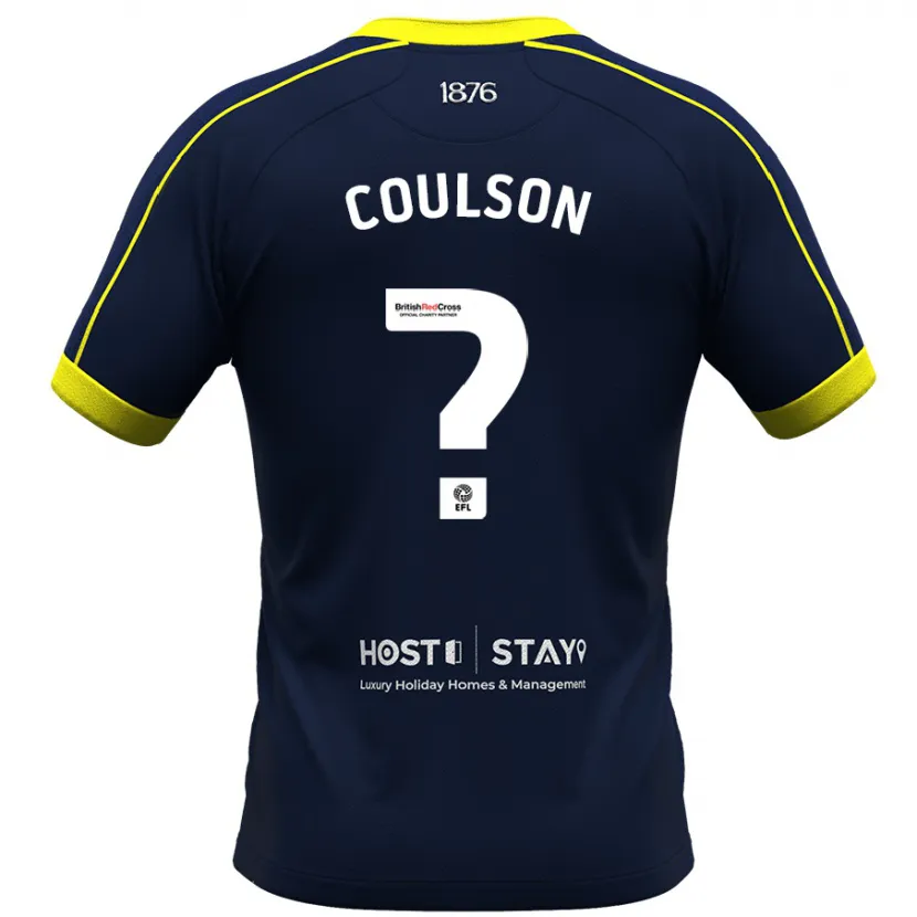 Danxen Niño Camiseta Frankie Coulson #0 Armada 2ª Equipación 2023/24 La Camisa