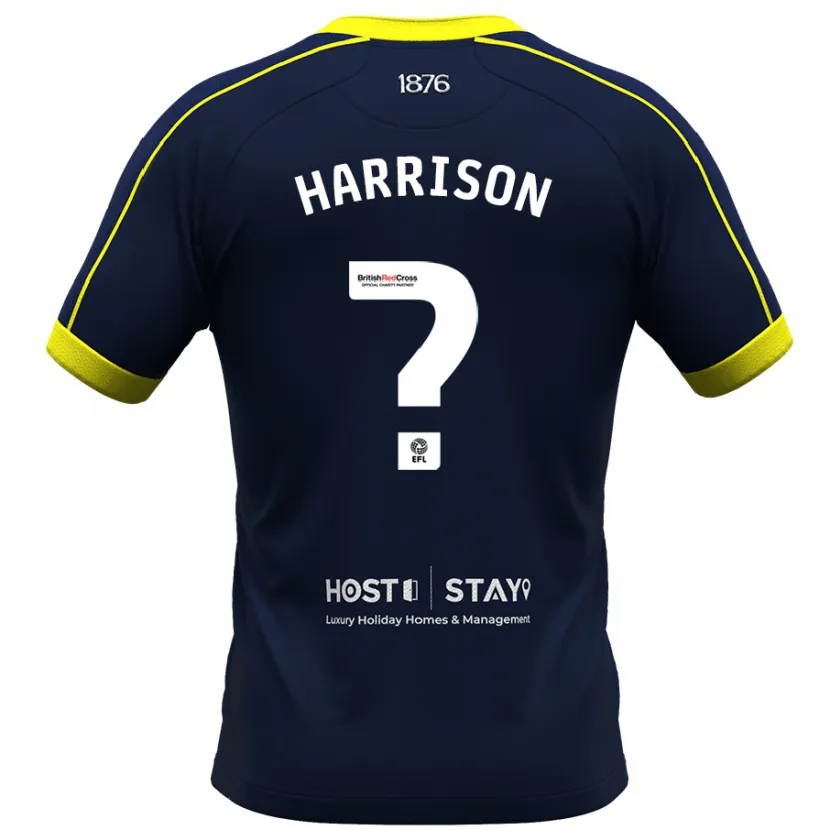 Danxen Niño Camiseta Lucas Harrison #0 Armada 2ª Equipación 2023/24 La Camisa