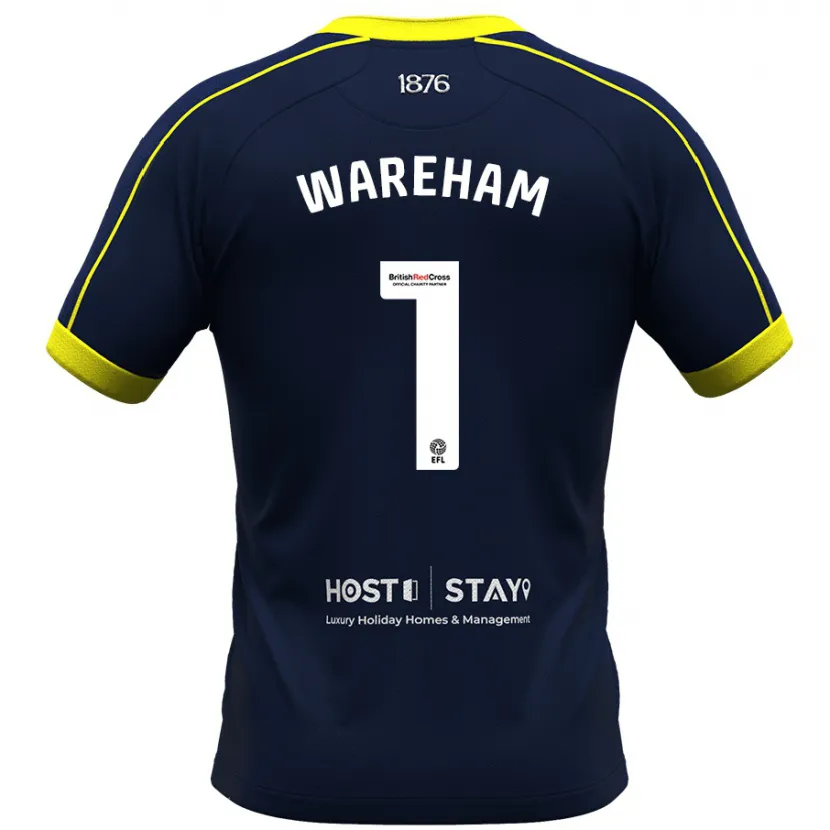 Danxen Niño Camiseta Laura Wareham #1 Armada 2ª Equipación 2023/24 La Camisa