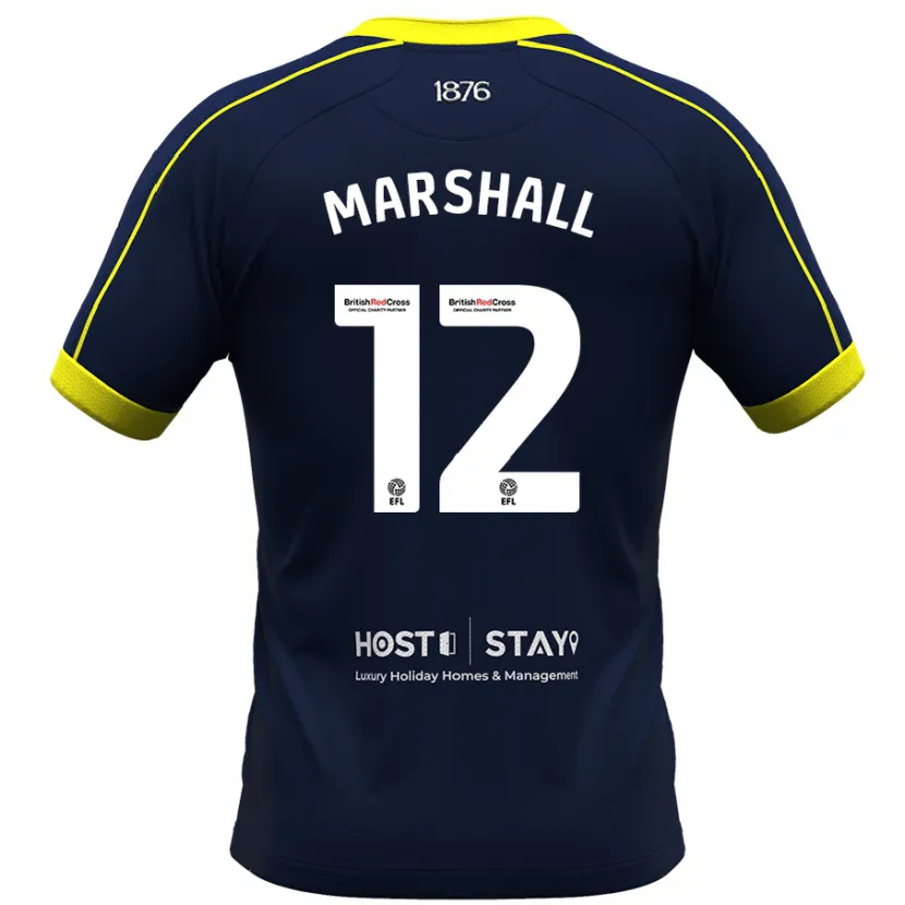 Danxen Niño Camiseta Eve Marshall #12 Armada 2ª Equipación 2023/24 La Camisa