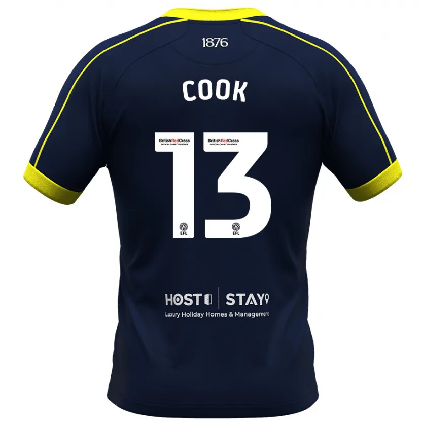 Danxen Niño Camiseta Ruby Cook #13 Armada 2ª Equipación 2023/24 La Camisa