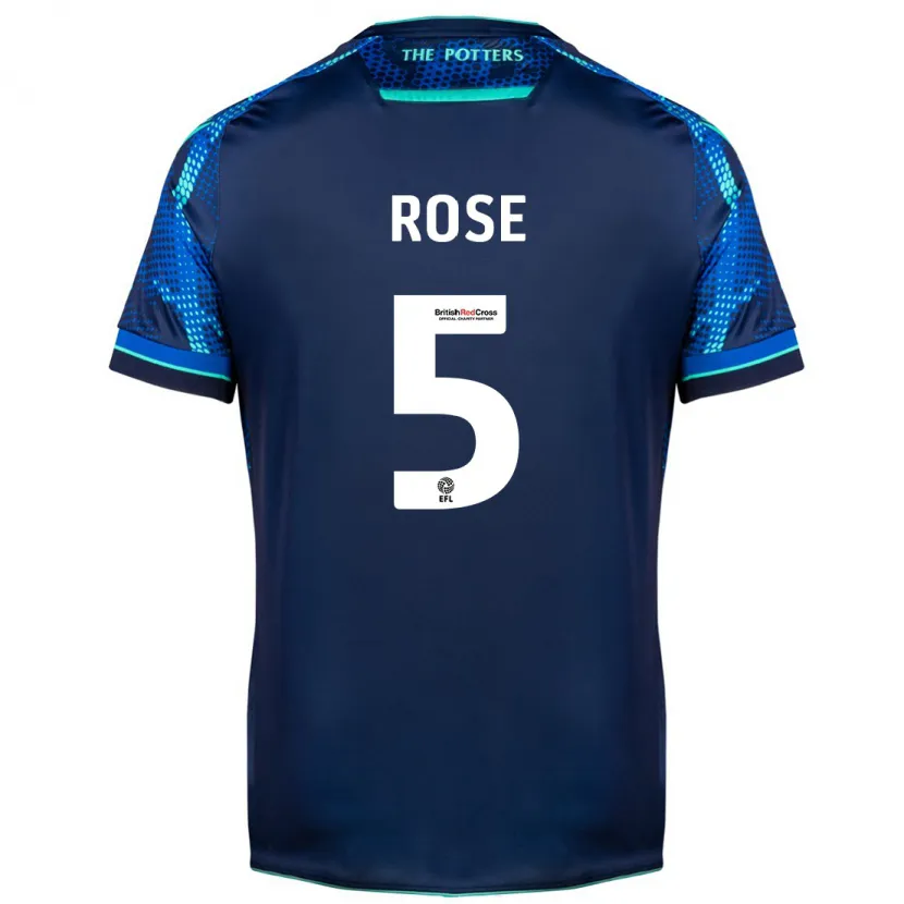 Danxen Niño Camiseta Michael Rose #5 Armada 2ª Equipación 2023/24 La Camisa