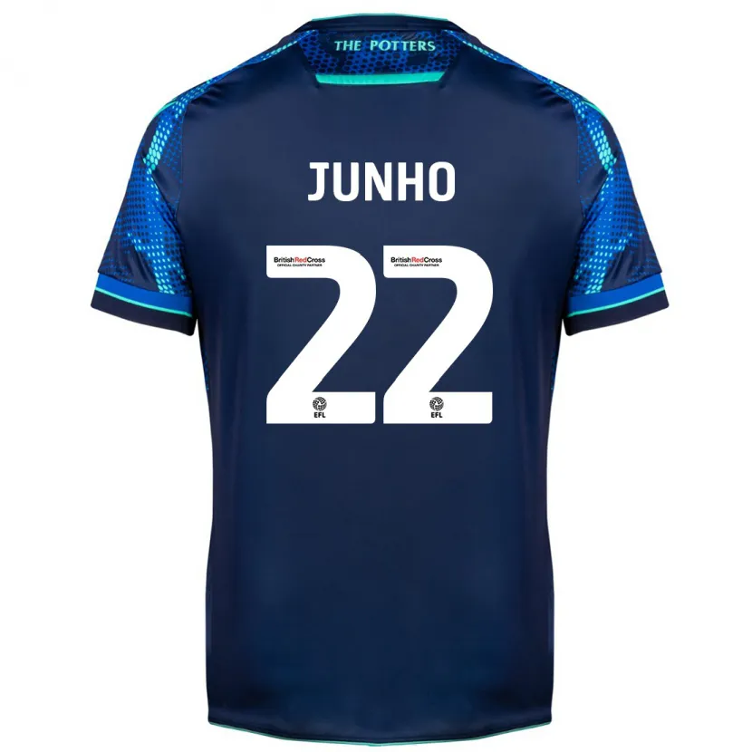 Danxen Niño Camiseta Joon-Ho Bae #22 Armada 2ª Equipación 2023/24 La Camisa