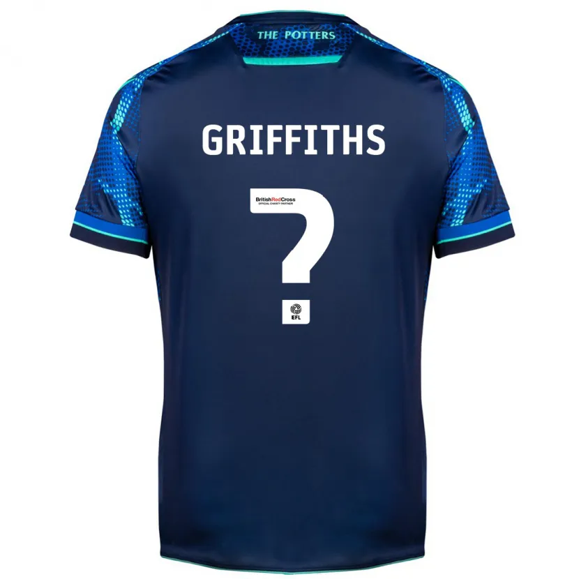 Danxen Niño Camiseta Jack Griffiths #0 Armada 2ª Equipación 2023/24 La Camisa