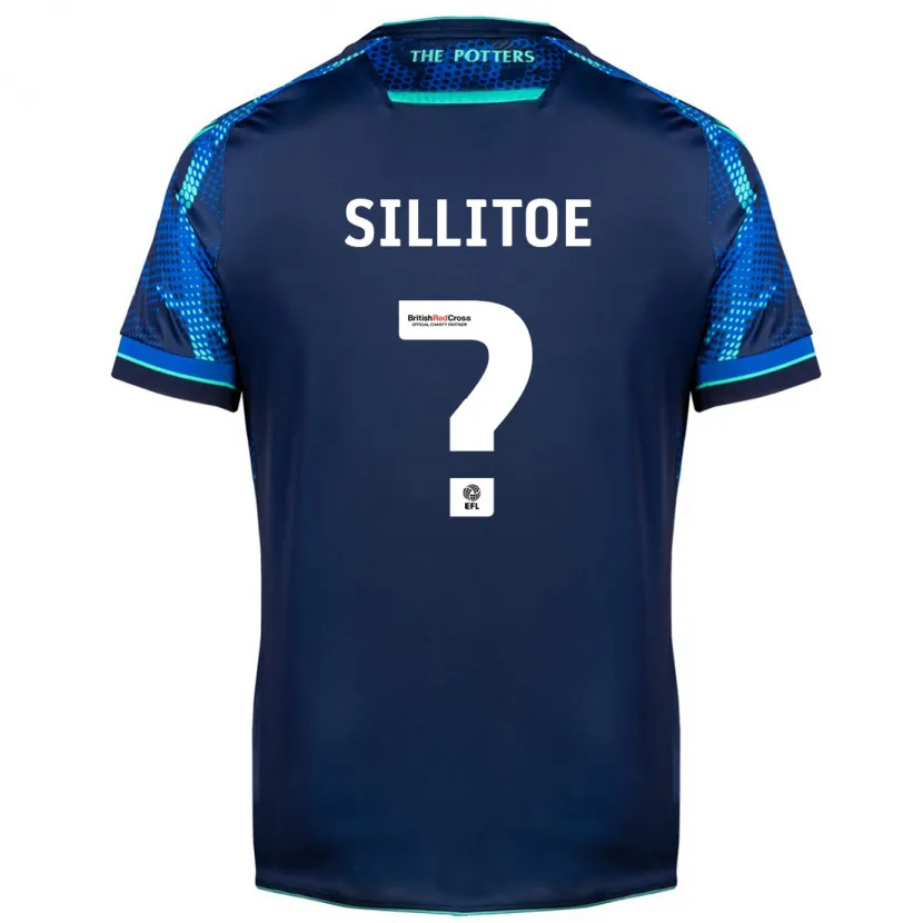 Danxen Niño Camiseta Casey Sillitoe #0 Armada 2ª Equipación 2023/24 La Camisa