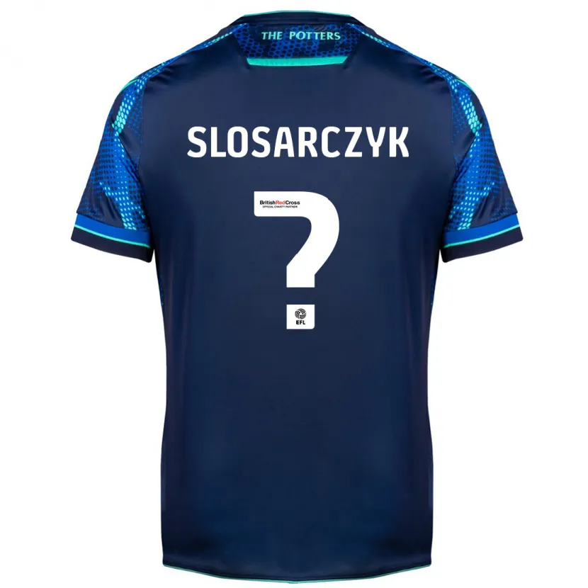 Danxen Niño Camiseta Nikolas Slosarczyk #0 Armada 2ª Equipación 2023/24 La Camisa