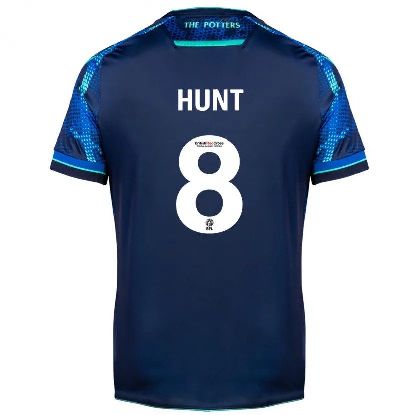 Danxen Niño Camiseta Abby Hunt #8 Armada 2ª Equipación 2023/24 La Camisa