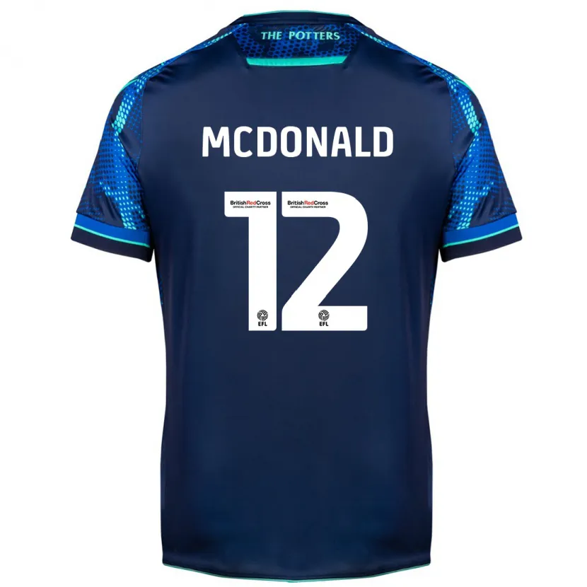 Danxen Niño Camiseta Kayleigh Mcdonald #12 Armada 2ª Equipación 2023/24 La Camisa