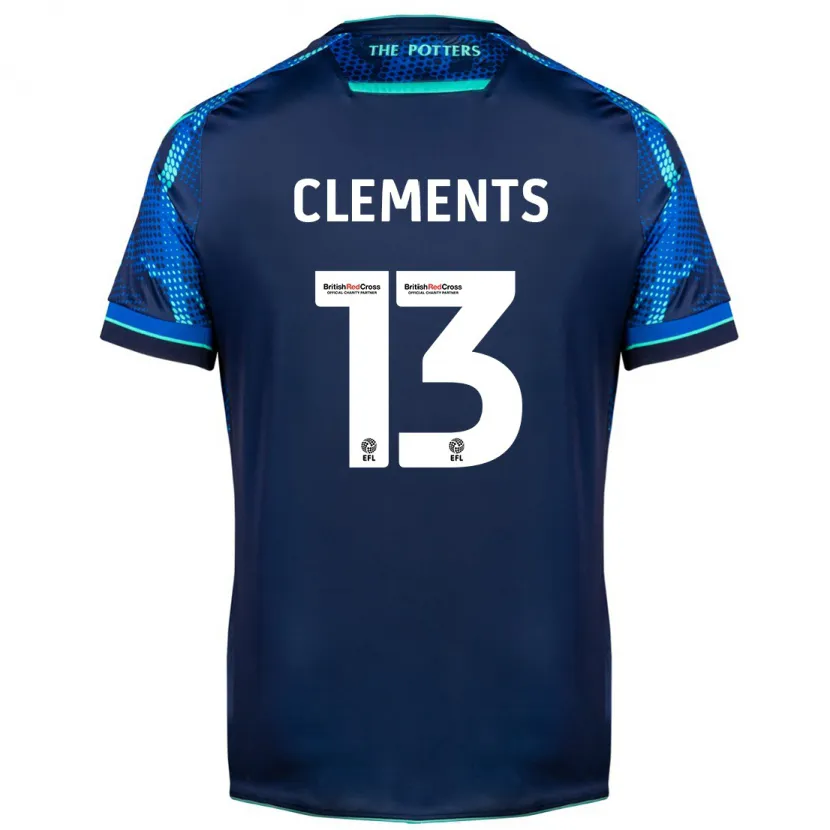 Danxen Niño Camiseta Daisy Clements #13 Armada 2ª Equipación 2023/24 La Camisa