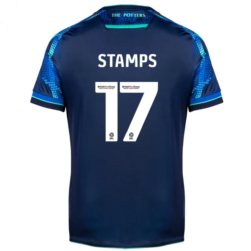 Danxen Niño Camiseta Shannon Stamps #17 Armada 2ª Equipación 2023/24 La Camisa