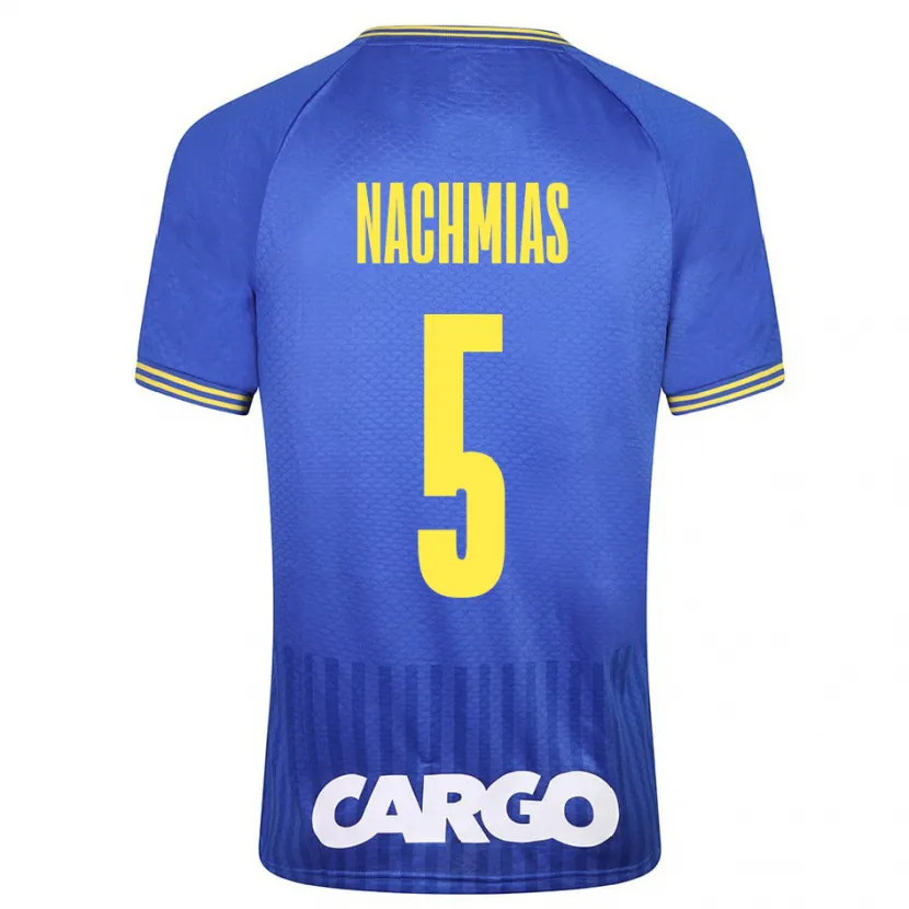 Danxen Niño Camiseta Idan Nachmias #5 Azul 2ª Equipación 2023/24 La Camisa