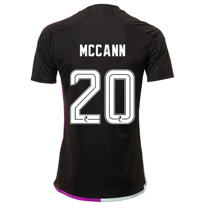 Danxen Niño Camiseta Annalisa Mccann #20 Negro 2ª Equipación 2023/24 La Camisa