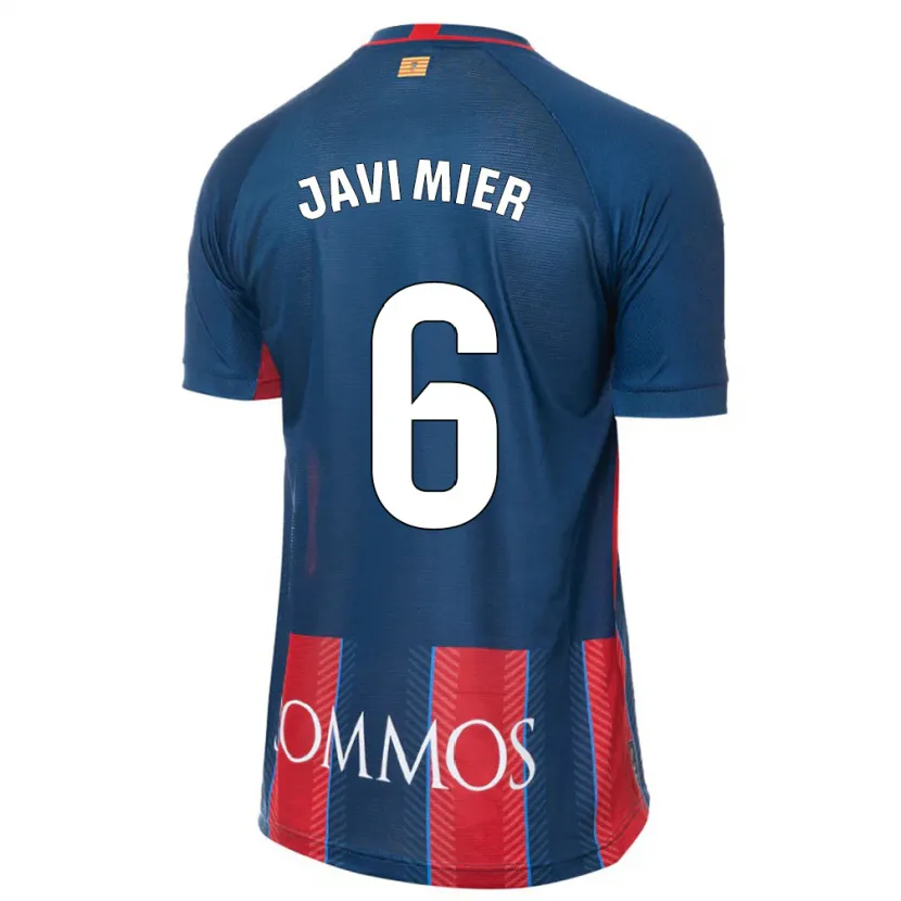 Danxen Hombre Camiseta Javi Mier #6 Armada 1ª Equipación 2023/24 La Camisa